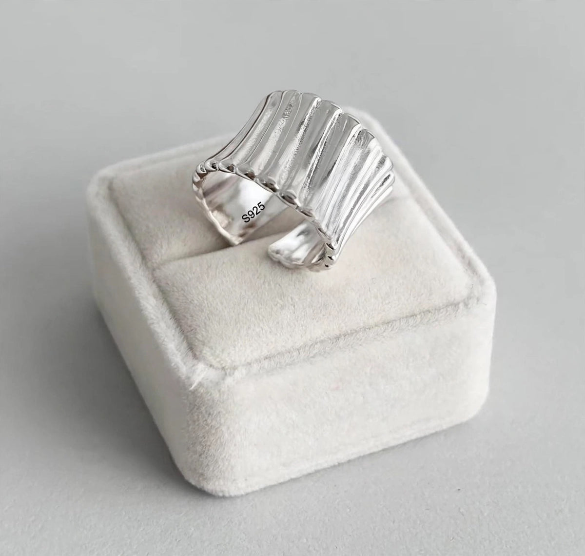 Amara Mia- Ring , 925 Silber, Silberring  | größenverstellbarer Damenring