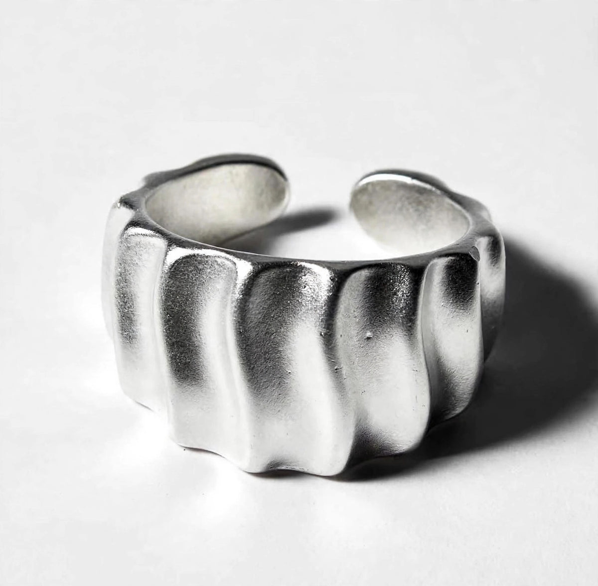Marea Wave- Ring , 925 Silber, Silberring  | größenverstellbarer Damenring