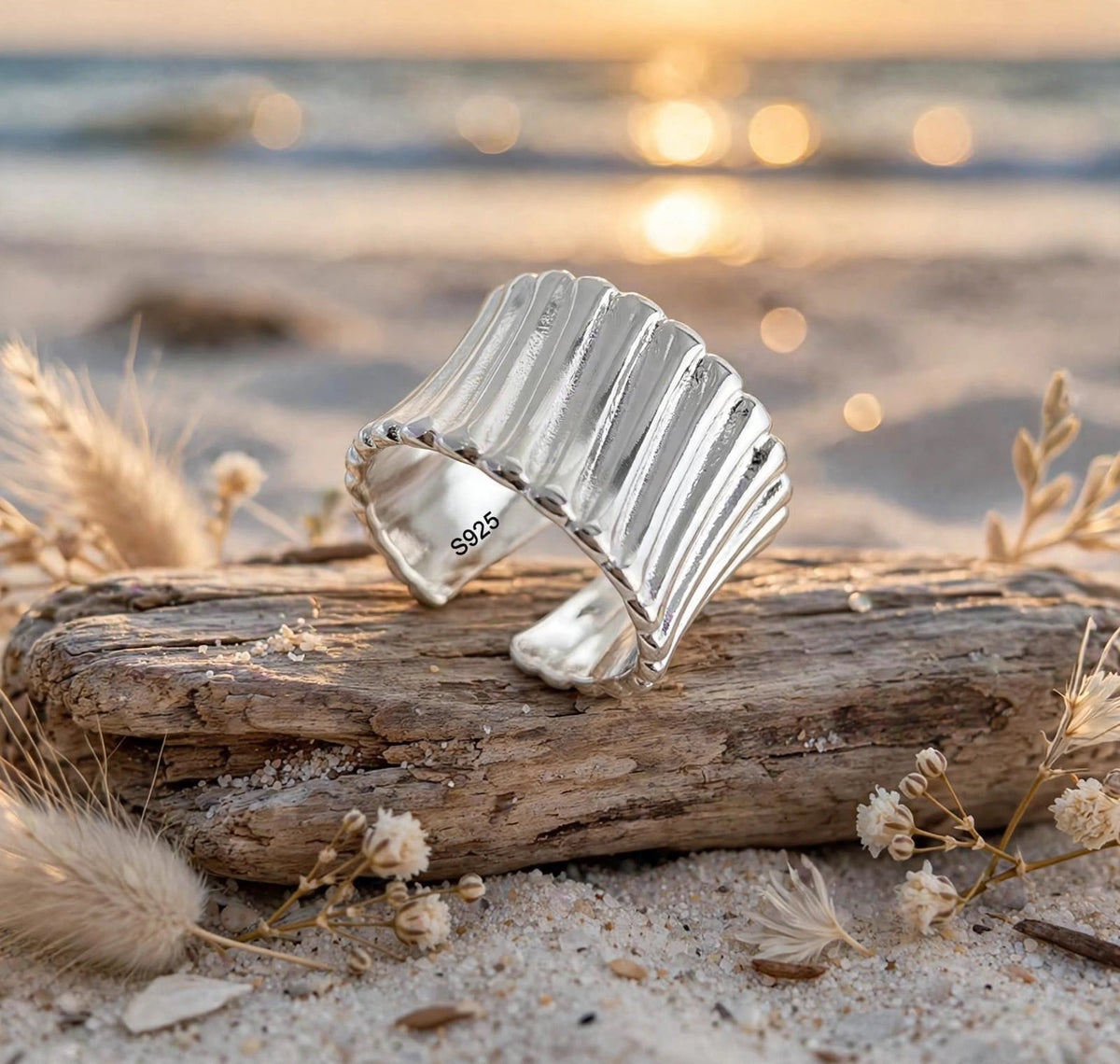 Amara Mia- Ring , 925 Silber, Silberring  | größenverstellbarer Damenring