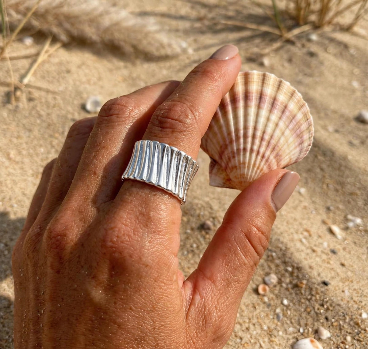 Amara Mia- Ring , 925 Silber, Silberring  | größenverstellbarer Damenring