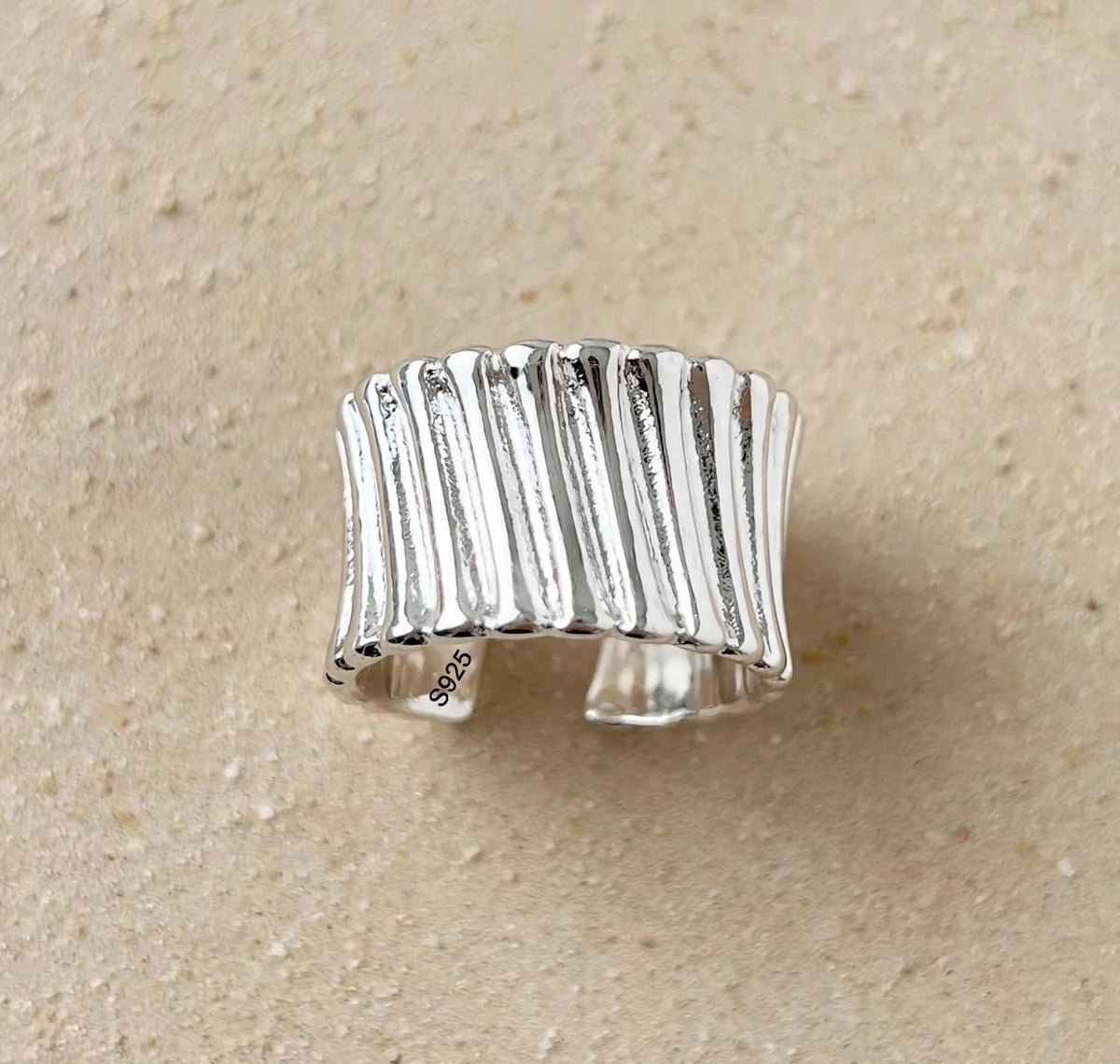 Amara Mia- Ring , 925 Silber, Silberring  | größenverstellbarer Damenring