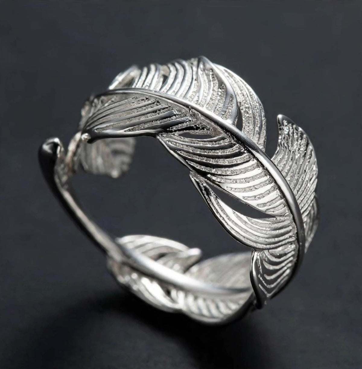 Delicate Lilli- Silber  Ring , 925 Silber, Silberring  | größenverstellbarer Damenring