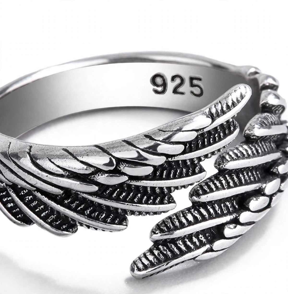 Angel Wings- Luxus-Schmuck aus 925er-Sterlingsilber - Flügelring - Lilli-G