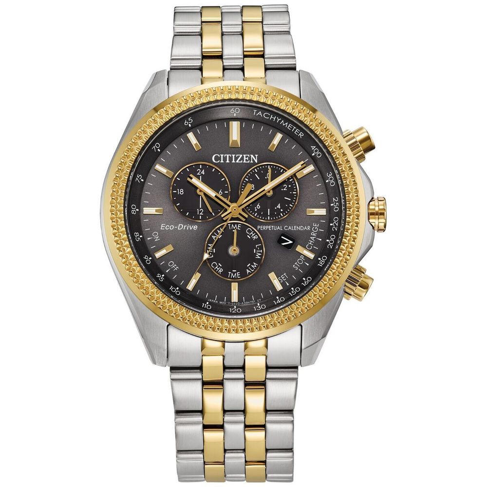 Gray Stainless Steel Bracelet Watch, Citizen Herrenuhr