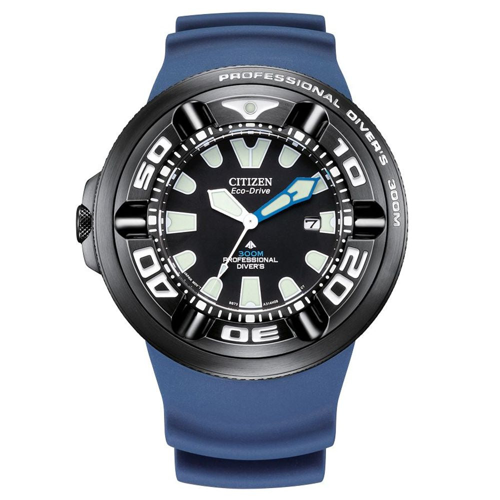 Blue Rubber Sport Watch, Citizen Herrenuhr