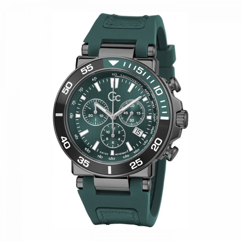 Bicolor Synthetic Sport Watch, Herrenuhr GC