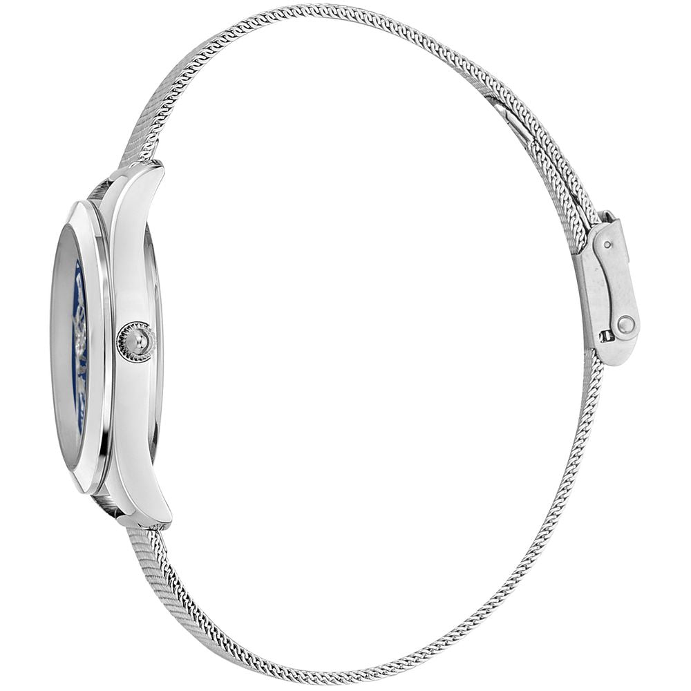 Gray Stainless Steel Bracelet Watch,Damenuhr Just Cavalli