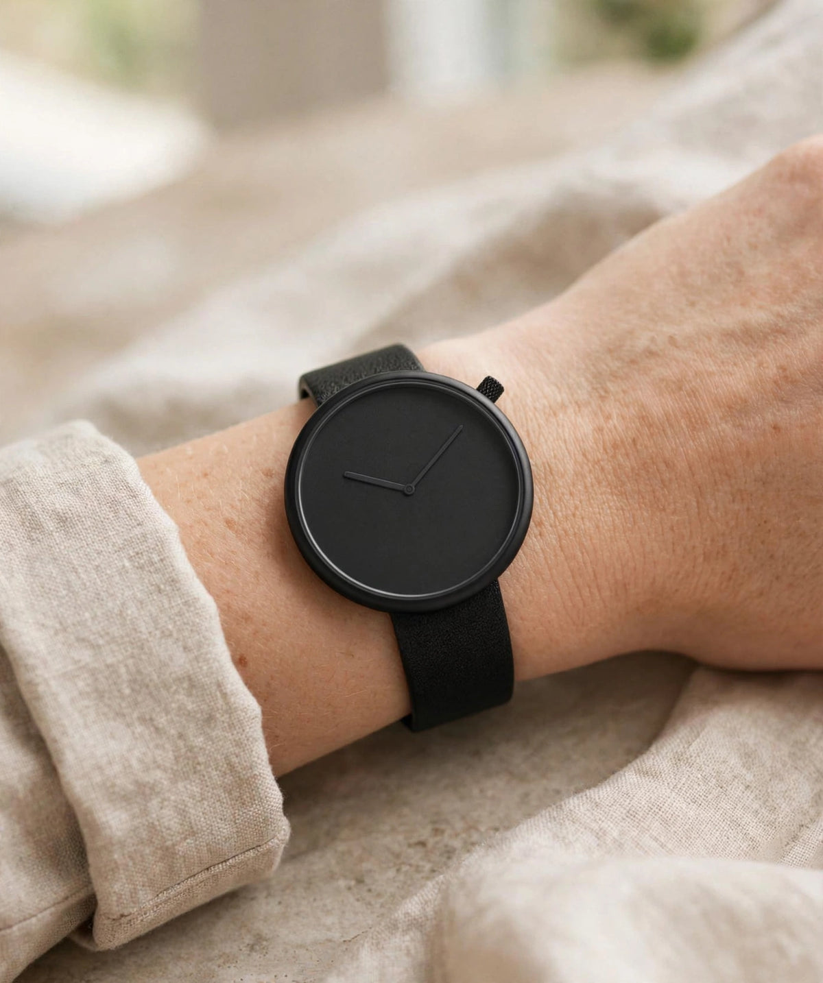 Damen-Armbanduhr  MINIMI, Damenuhr Lederband
