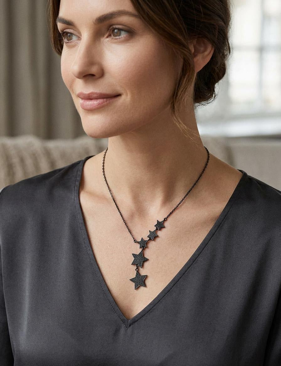 Silver Star - Halskette,  Kette Celine Noex