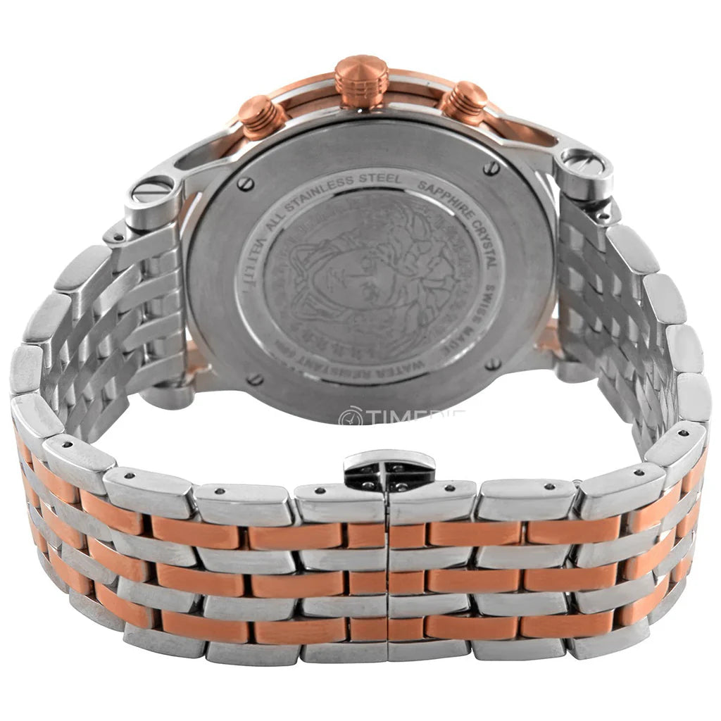 Versace Sport Tech Chronograph während des Wählers zweifarbiger Stahlarmbanduhr für Männer – VELT00319