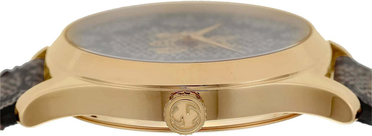 Gucci G Timeless GUCCI G-Timeless Unisex Uhr YA1264068A Edelstahl