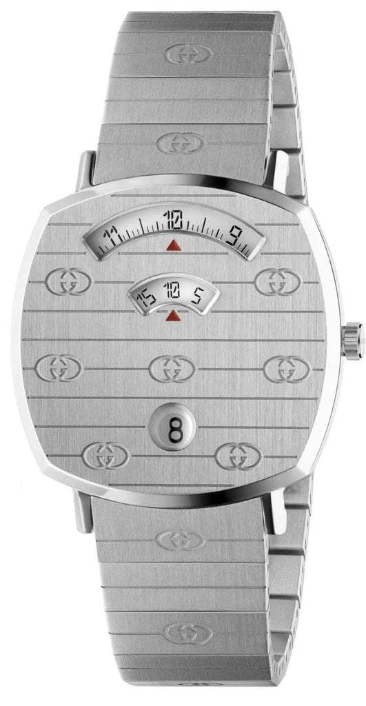 Gucci Grip Quartz Uhr 38mm - YA157410, Unisex