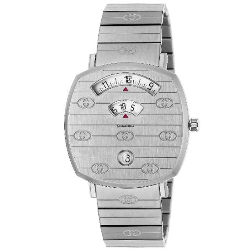 Gucci Grip Quartz Uhr 38mm - YA157410, Unisex