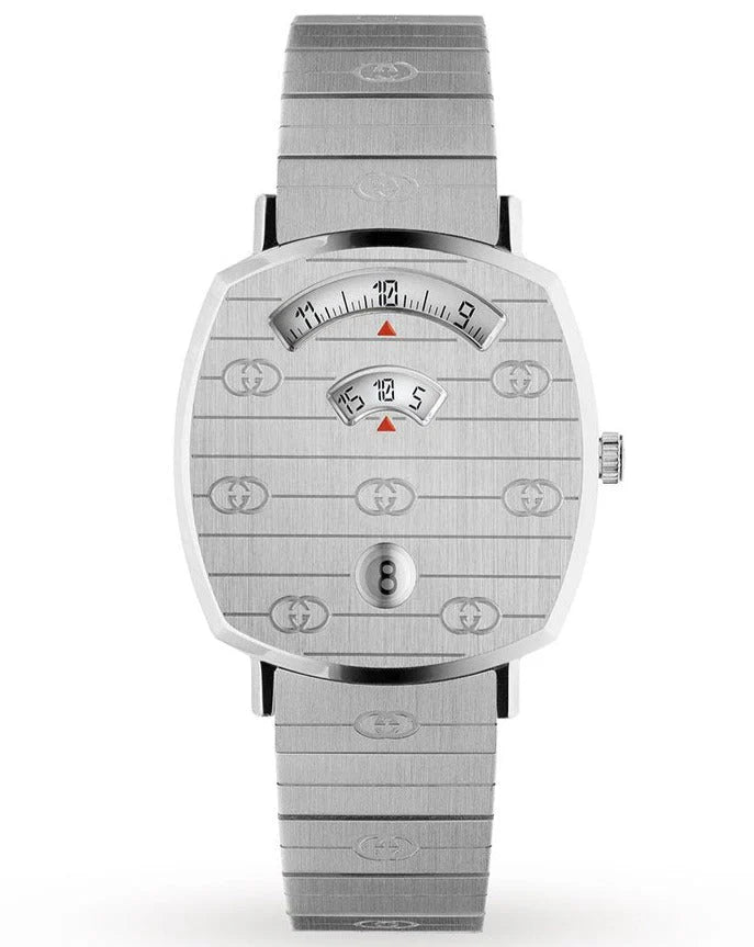 Gucci Grip Quartz Uhr 38mm - YA157410, Unisex