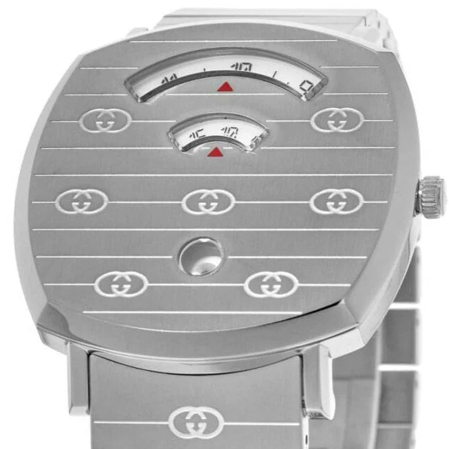 Gucci Grip Quartz Uhr 38mm - YA157410, Unisex