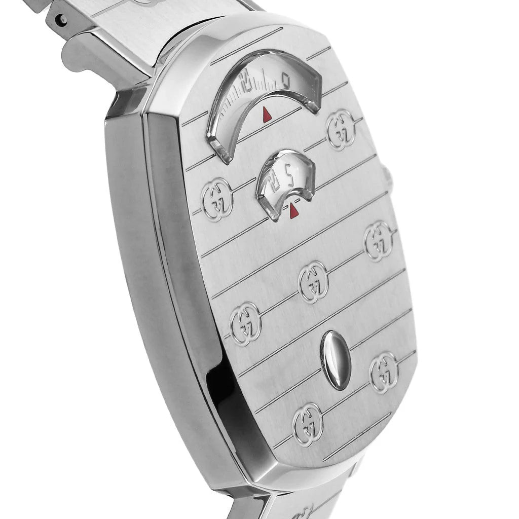 Gucci Grip Quartz Uhr 38mm - YA157410, Unisex