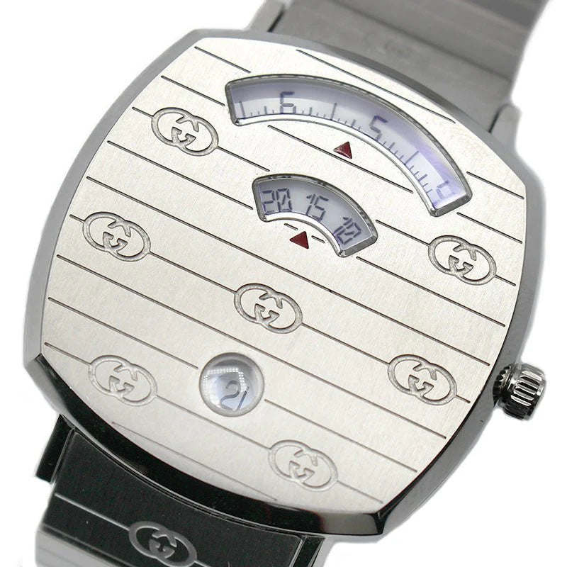 Gucci Grip Quartz Uhr 38mm - YA157410, Unisex