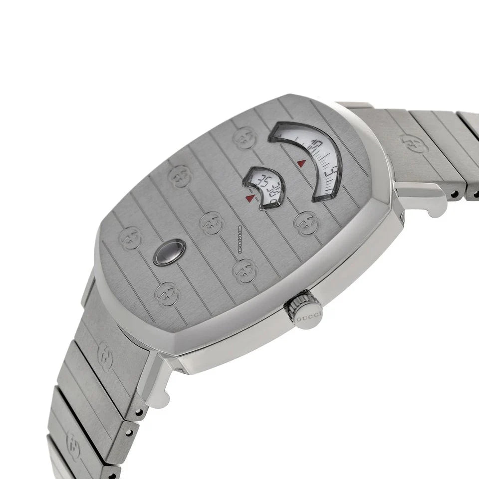 Gucci Grip Quartz Uhr 38mm - YA157410, Unisex