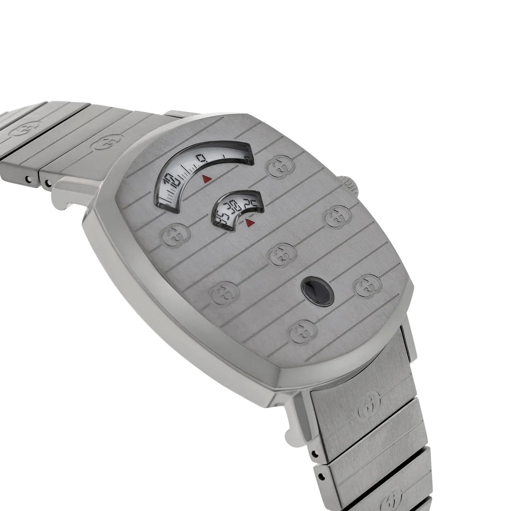 Gucci Grip Quartz Uhr 38mm - YA157410, Unisex