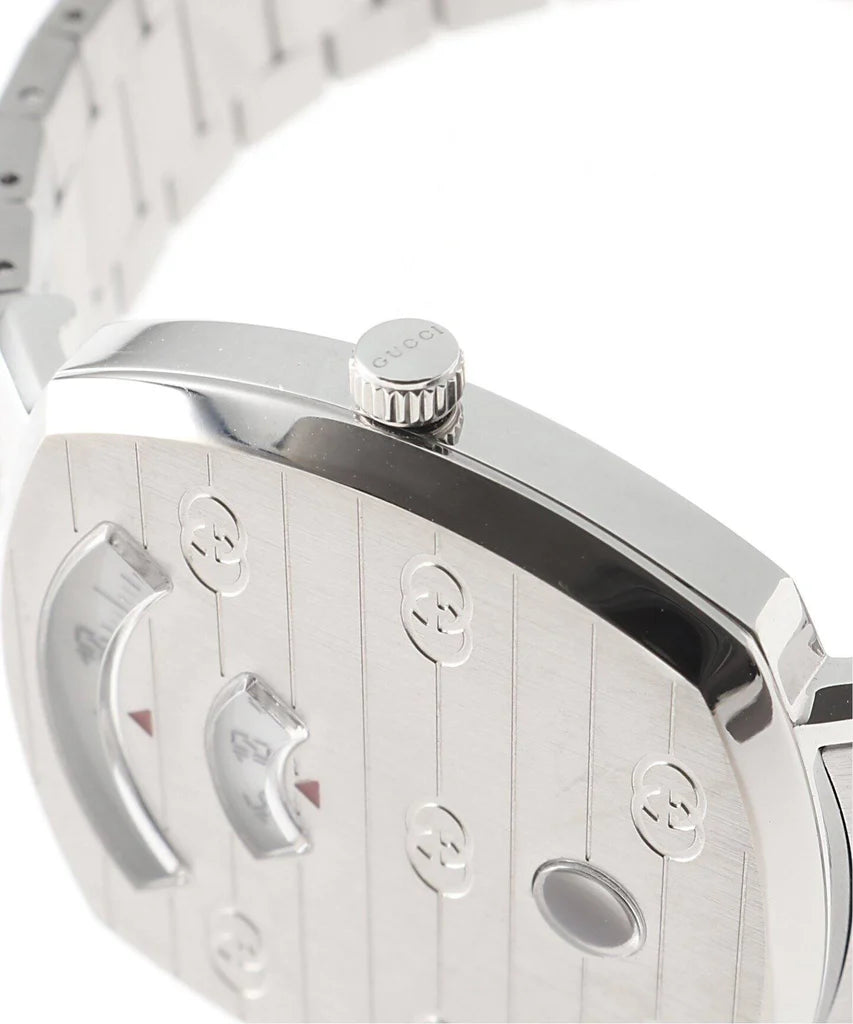 Gucci Grip Quartz Uhr 38mm - YA157410, Unisex