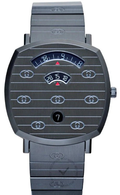 Gucci Grip Quartz Uhr 38mm - YA157429, Unisex