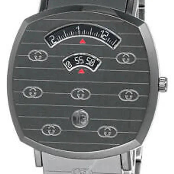 Gucci Grip Quartz Uhr 38mm - YA157429, Unisex