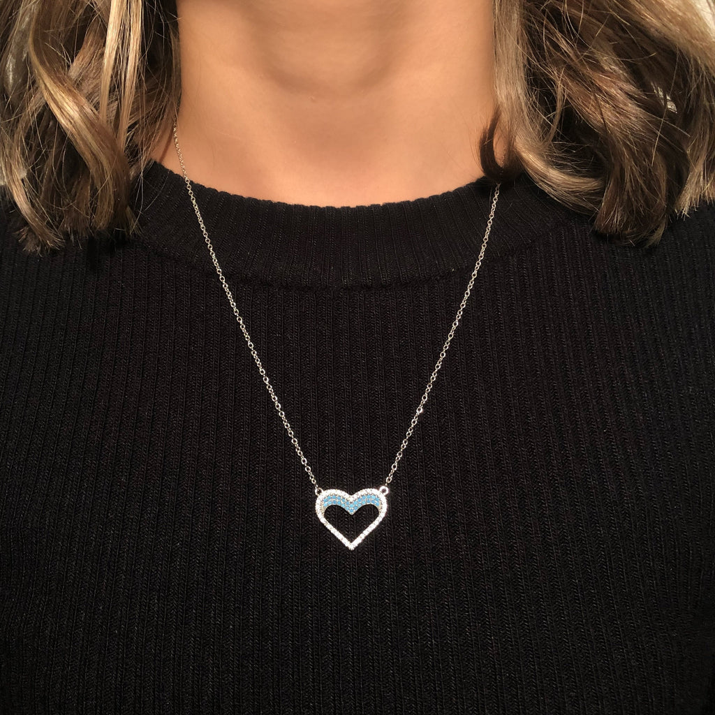 Blue Heart Alesandra - Halskette,  Kette Celine Noex