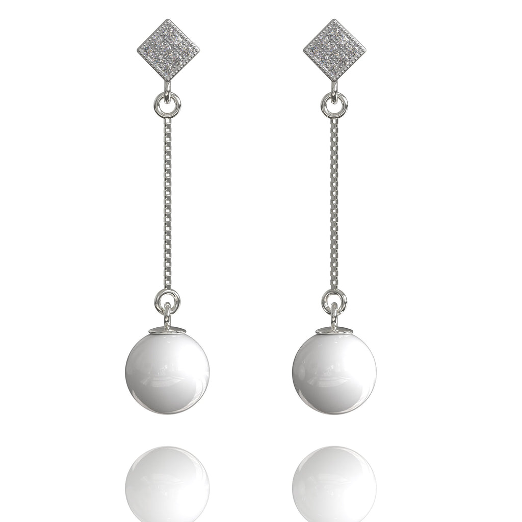 Janette Clear CZ,  Celine Noex, Ohrringe