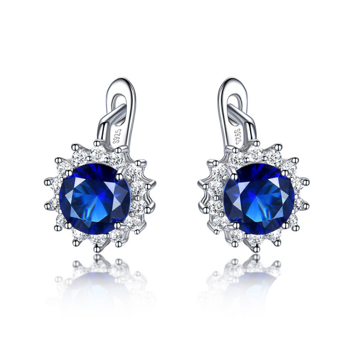 Blue Topaz Madlene,  Celine Noex, Ohrringe