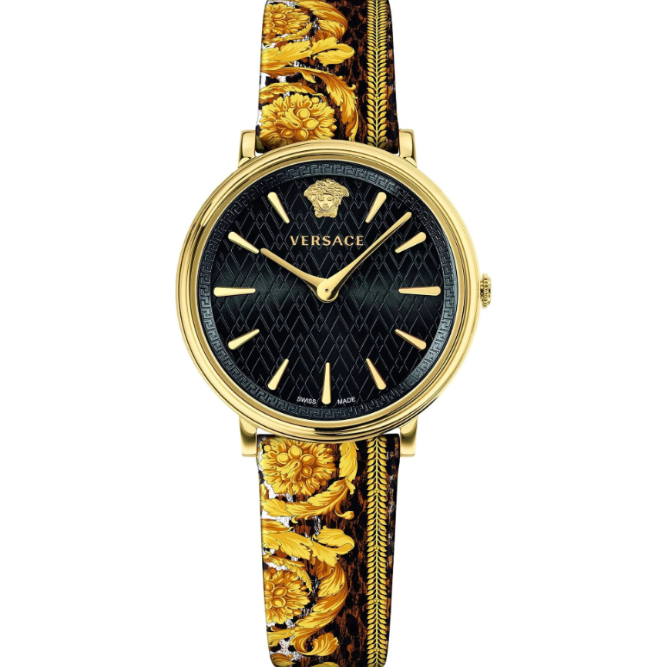 Versace Damen VBP130017 V-Circle Damenuhr