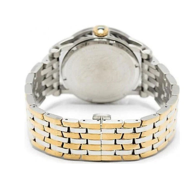 Versace Herren Armbanduhr Code 41 mm Zweifarbiges Gehäuse Armband Edelstahl VEPO00620