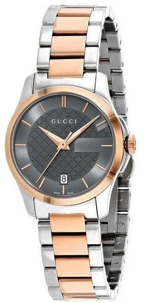 GUCCI G-TIMELESS ya126527 DAMENUHR, Metallarmband mit