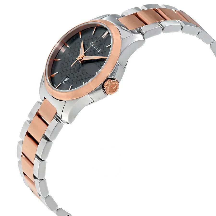 GUCCI G-TIMELESS ya126527 DAMENUHR, Metallarmband mit