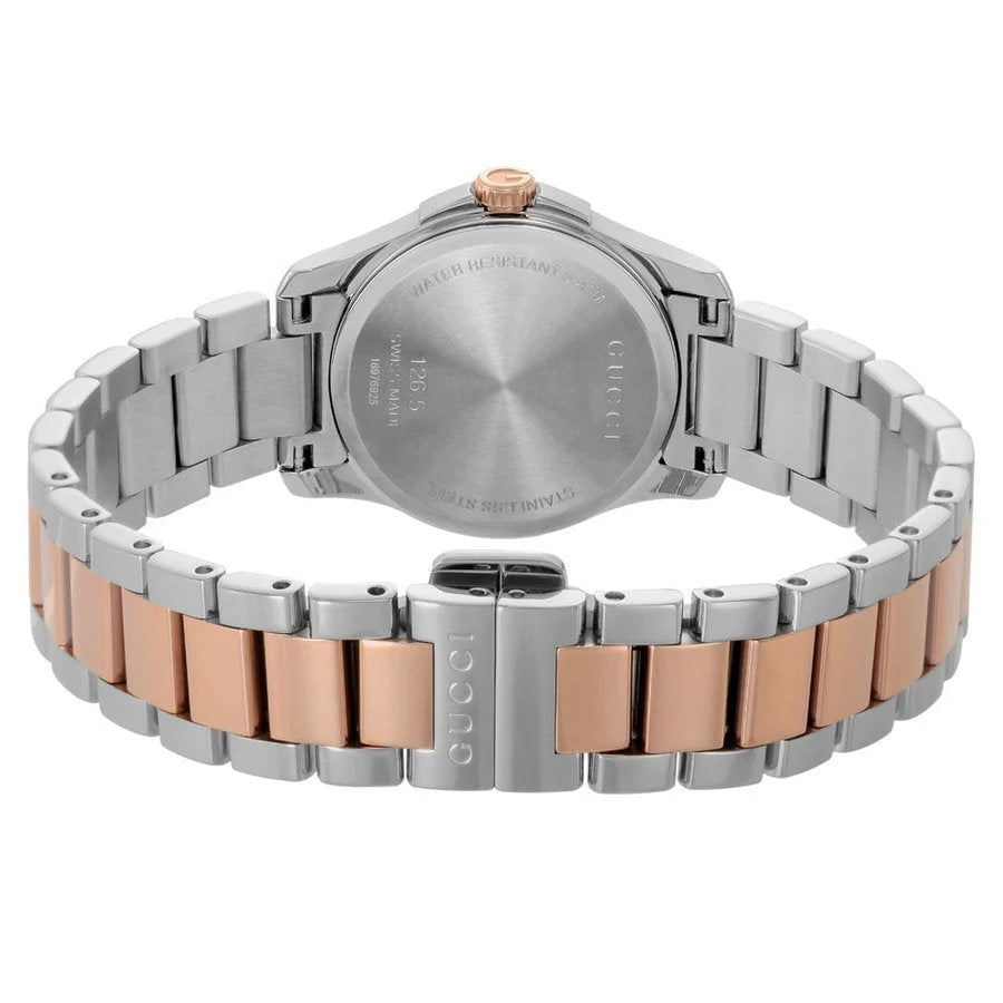 GUCCI G-TIMELESS ya126527 DAMENUHR, Metallarmband mit